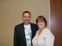 With Robert Crais (sigh!) at Murder in the Grove 