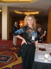 Saucy Alexandra Sokoloff at Malice Domestic 